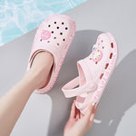 Chaussures Crocs infirmière rose bunny