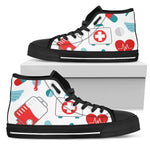 Nurse Canvas Hi Top 11 - Nurse Kicks - Nurse Shoes 