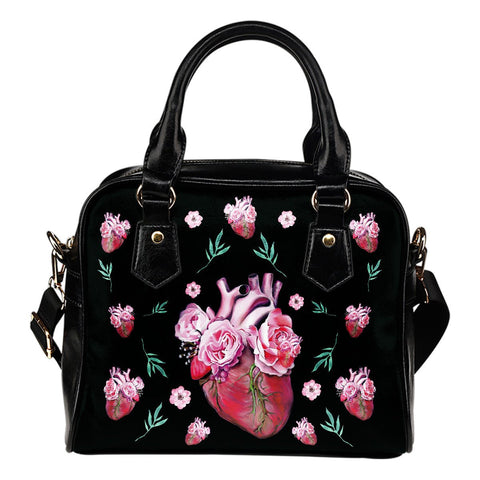 SAC A MAIN CUIR NURSE HEART