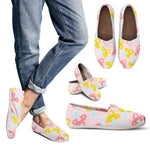 Pink Canvas Nurse Flats