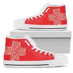 Nurse Canvas Hi Top 4 - Nurse Kicks - Nurse Shoes 