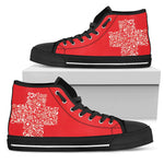 Nurse Canvas Hi Top 4 - Nurse Kicks - Nurse Shoes 