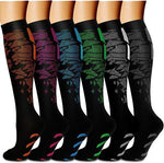 Chaussettes de compression Color Block (6 paires)