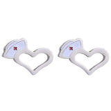 Boucles d'oreilles "nurse's coeur"