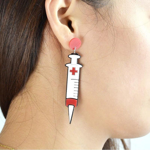 Boucle-oreil-infirmière