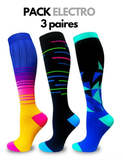 Chaussettes de compression  (Pack de 3 paires)
