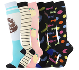 Chaussettes de compression lion (Pack de 6 paires)