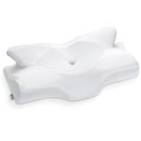 SnoozeSupport™️ Oreiller Cervical Mousse Mémoire de Forme Sommeil profond