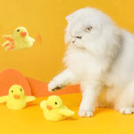 Flapping Duck Electric Interactive Self-Play Cat Toy with Catnip