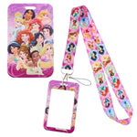 Tour de cou infirmière Princesses Disney - Porte badge intégré