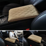 Leather Car Armrest Box Pad