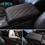 Leather Car Armrest Box Pad