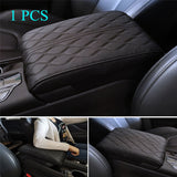 Leather Car Armrest Box Pad