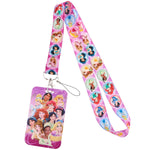 Tour de cou infirmière Princesses Disney - Porte badge intégré