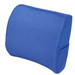 Coussin ergonomique pour le dos - Bleu myrtille