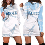 Baygirl Forever Blue Hoodie Dress