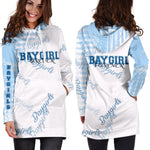 Baygirl Forever Blue Hoodie Dress