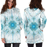 Fractal Mandala Women's Hoodie Dress