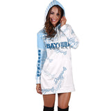 Baygirl Forever Blue Hoodie Dress