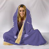 I Like Pussy Deal With It Hooded Blanket