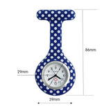 Montre infirmière à poids en silicone