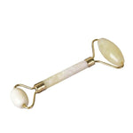 Rouleau de massage en pierre de Jade beige 2 Cervi-Care